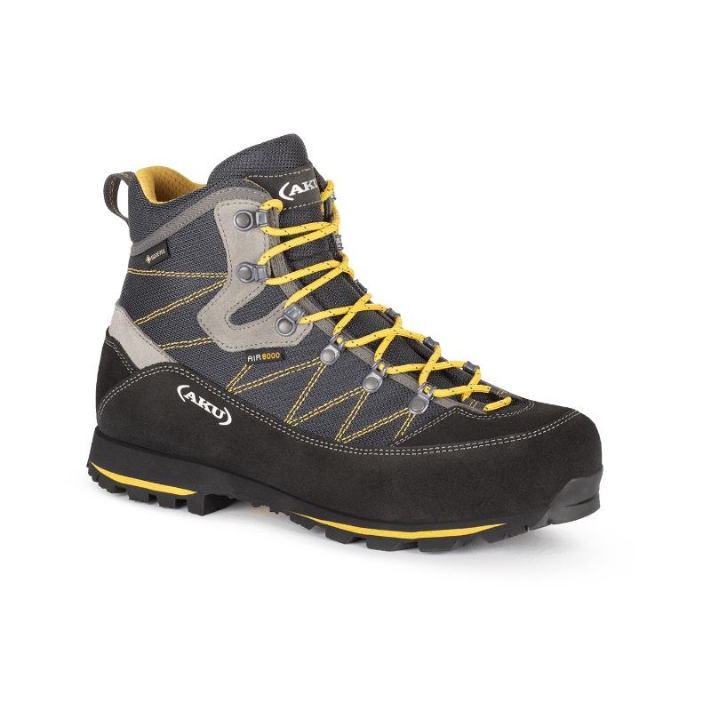 AKU SCARPONI TREKKER LITE III WIDE GTX antracite senape