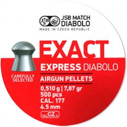 JSB PIOMBINI EXACT DIABOLO CAL. 4,51 0.547 G. 500 PZ